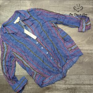 Lovestitch Long Sleeve Button Top Size S